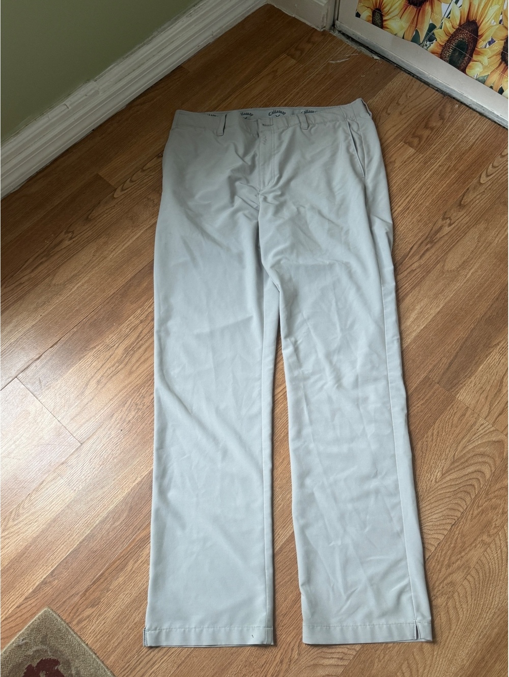 Callaway Men's Light Beige Golf Pants